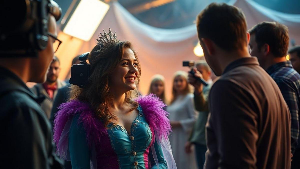 rachel-zegler-mostra-os-bastidores-de-branca-de-neve-e-promete-mais-drama-que-sua-madrasta
