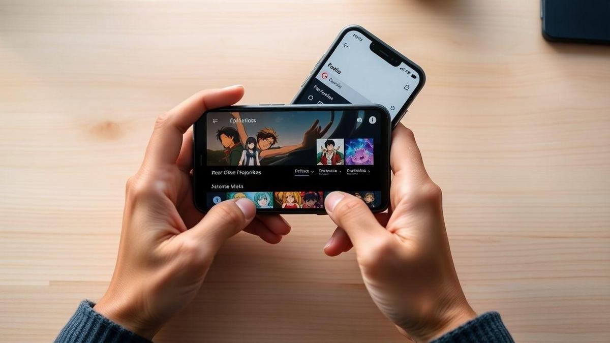 Funcionalidades essenciais nos apps grátis anime